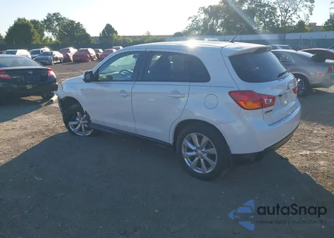 2015 Mitsubishi Outlander Sport Es from USA, damaged, VIN 4A4AP3AW5FE054774